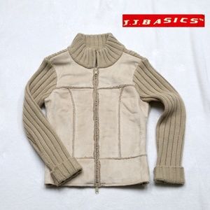 JJ Basics Tan Sweater,  Size M